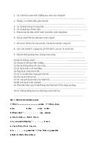 Bài tập Tiếng Anh Khối 3